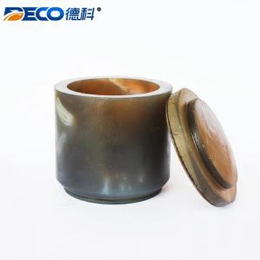 קערה אגאטה במטחנת כדור פלנטרית